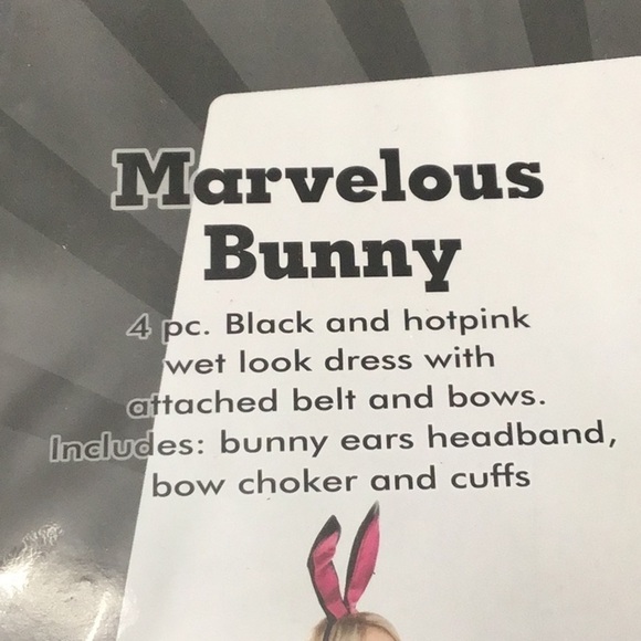 Nwt Music Legs Marvelous Bunny adult costume M/L - Picture 6 of 8